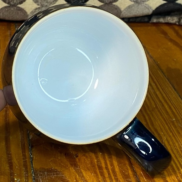 Denby England Ceramic Mug Blue/White - Picture 5 of 7